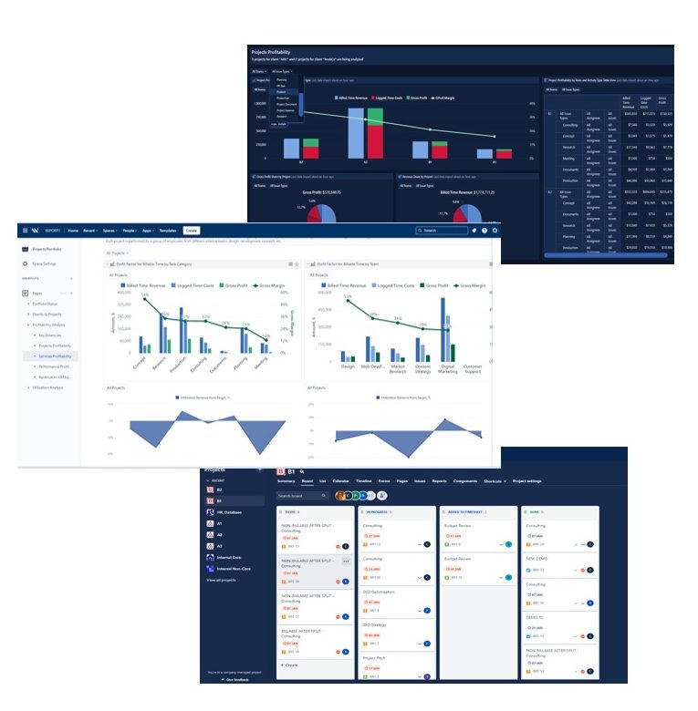 Project and Program Management Solution Jira Confluence EazyBI