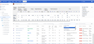 Financial report template
