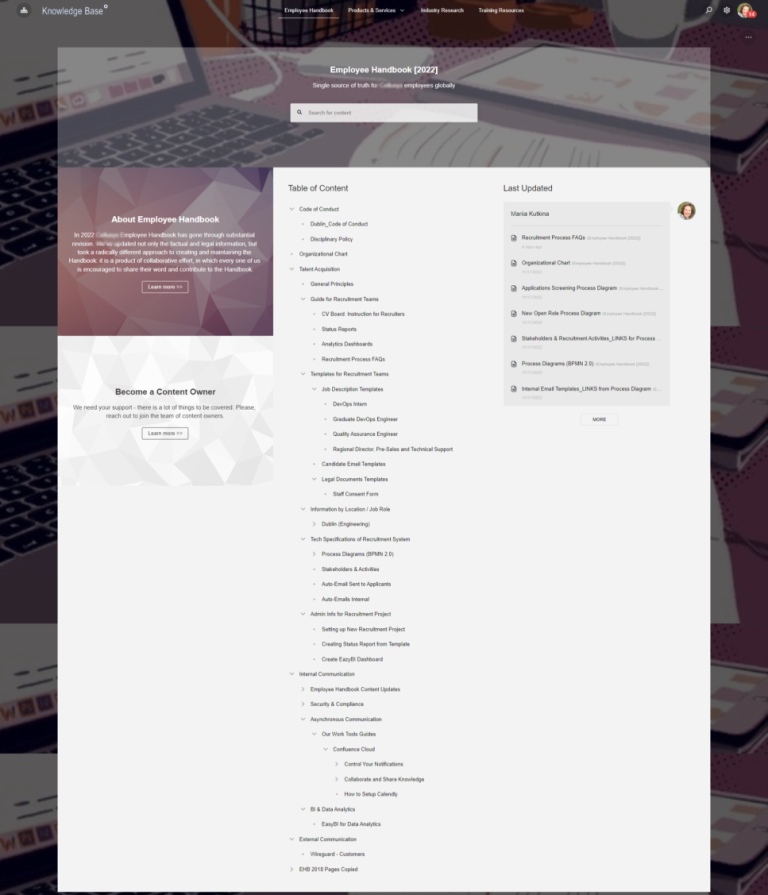 Knowledge Hub Template with Confluence, Jira, and Jira Service Management