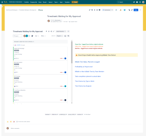 Timesheet Template with Atlassian Jira
